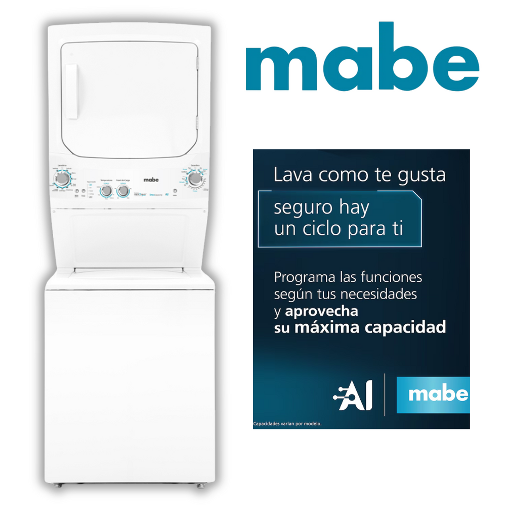 CENTRO DE LAVADO 24KG BLANCO MABE