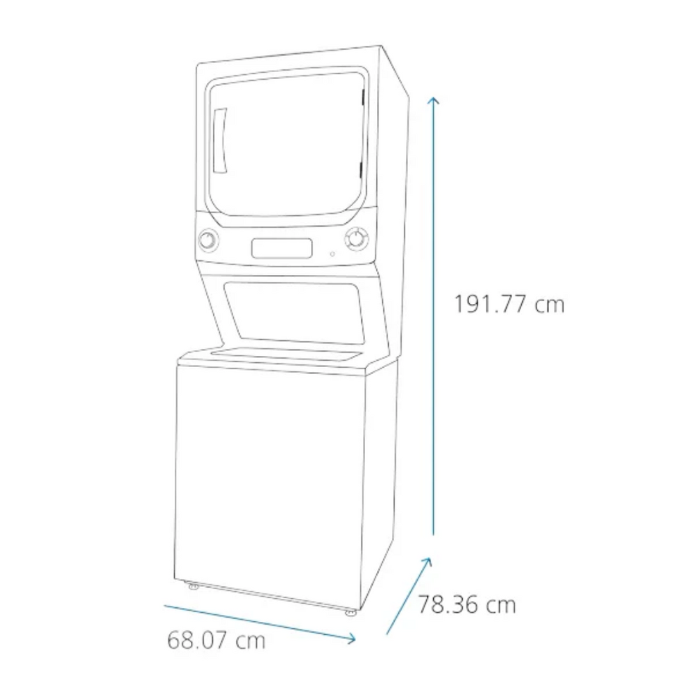 CENTRO DE LAVADO 24KG BLANCO MABE