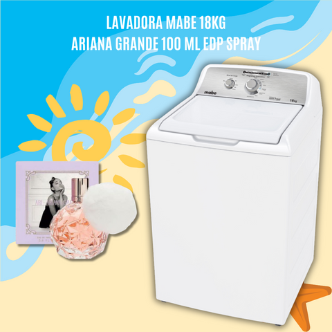 LAVADORA Y PERFUME POR $14,600