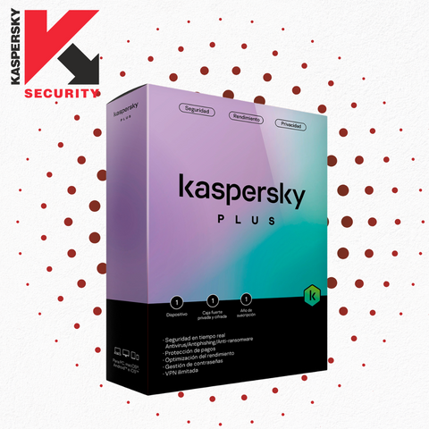 LICENCIA ANTIVIRUS KASPERSKY PLUS