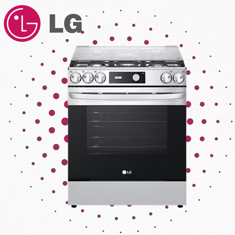 Estufa LG 5.8 pies cúbicos con Easy Clean™