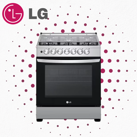 Estufa LG 5.2 pies cúbicos de 6 Quemadores