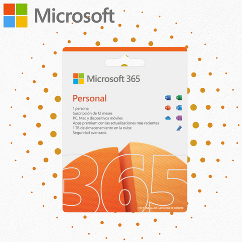 LICENCIA MICROSOFT OFFICE 365 PERSONAL