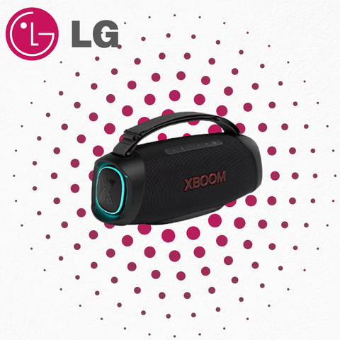 Bocina Bluetooth portátil LG XBOOM Go XG8T de grado militar y batería de 15 horas de duración