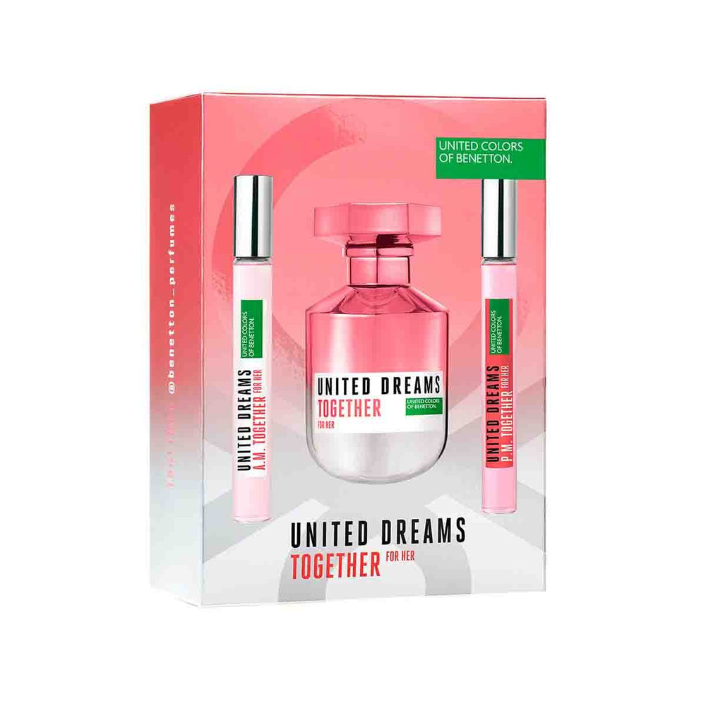 Fragancia para Mujer Benetton United Dreams Together For Her Edt 80 Ml