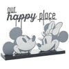Decoración de Mesa Disney Mickey And Minnie Our Happy Sign Hallmark