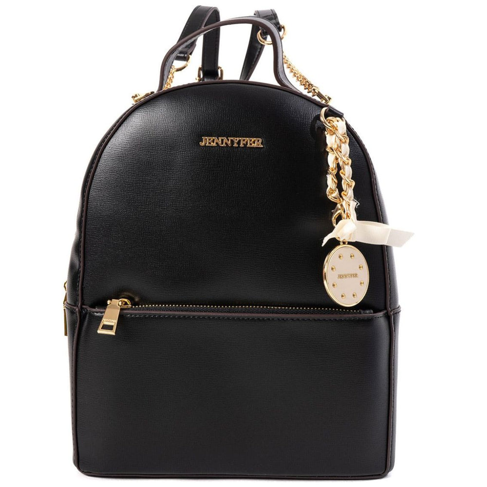 Bolso Back Pack Negro Jennyfer