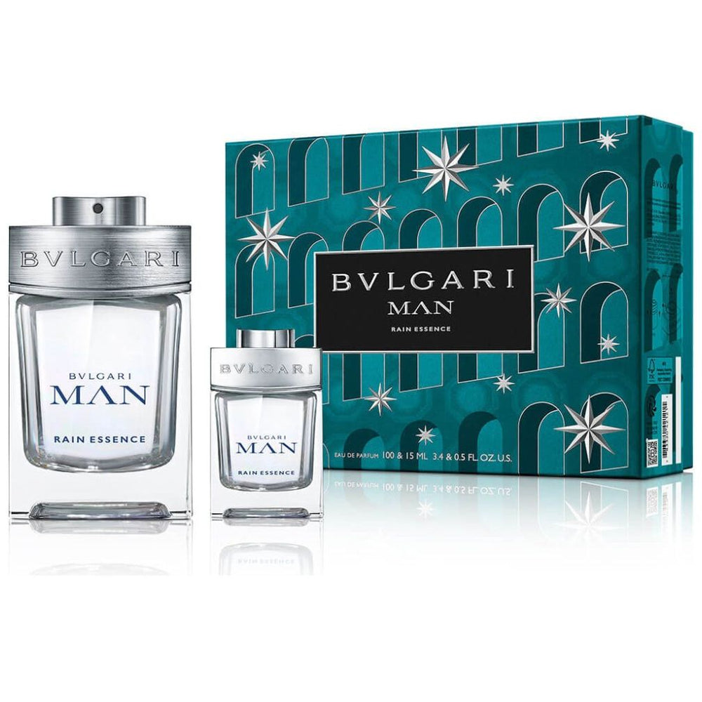 Fragancia Set Bvlgari Rain Essence Edp 100 Ml + Edp 15 Ml para Hombre