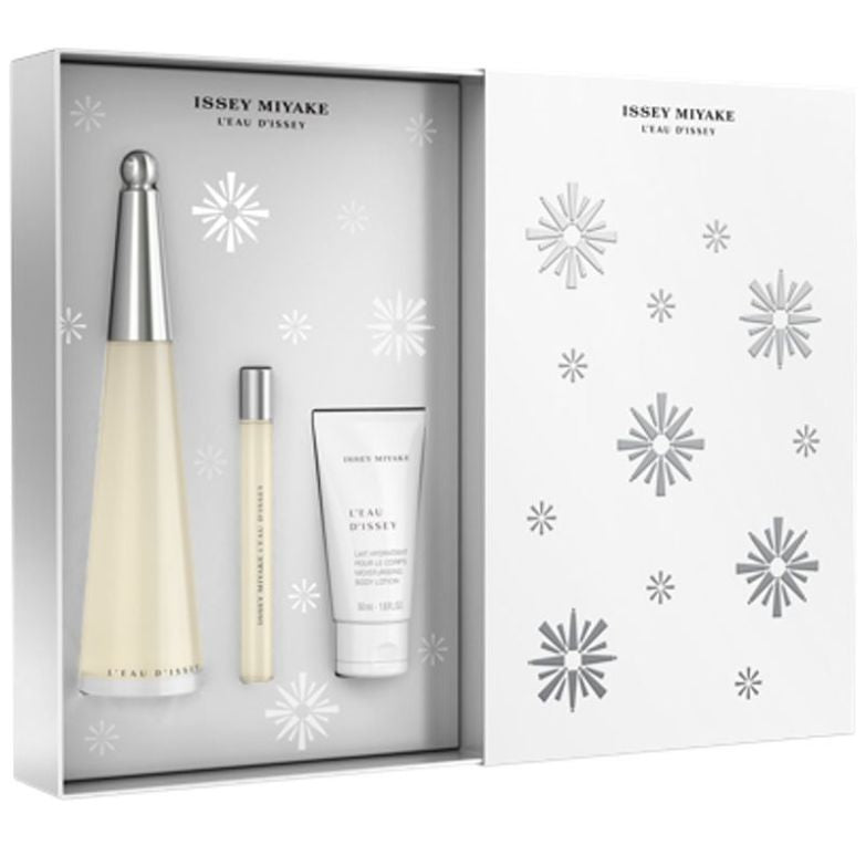 Fragancia Set Issey Miyake Im L'eau D'issey Edt 100 Ml + Bl 50 Ml + Edt 10 Ml para Mujer