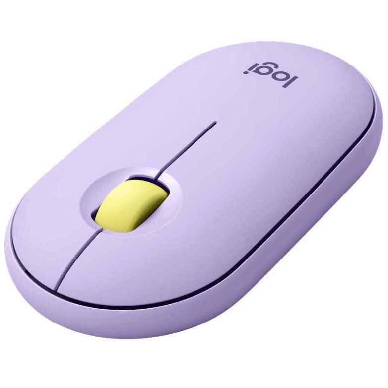 Mouse Wireless Logitech Pebble M350 Lavanda