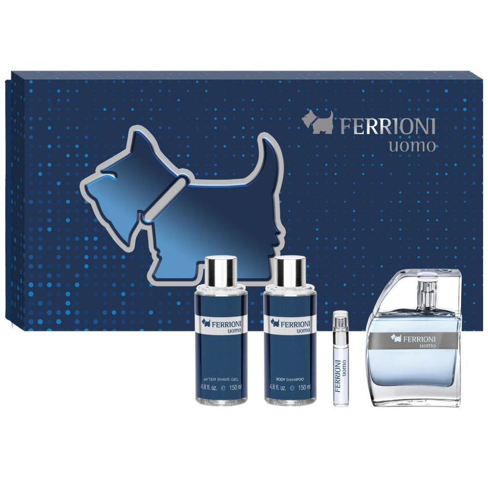 Set Fragancia para Hombre Ferrioni Uomo Edt 100 Ml