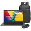 Laptop Asus Vivobook Go E1504Ga-Nj179W Ci3 N305 8G 256G+ Mochila y Mouse