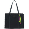 Bolso Tote Negro Barbie By Gorett para Mujer