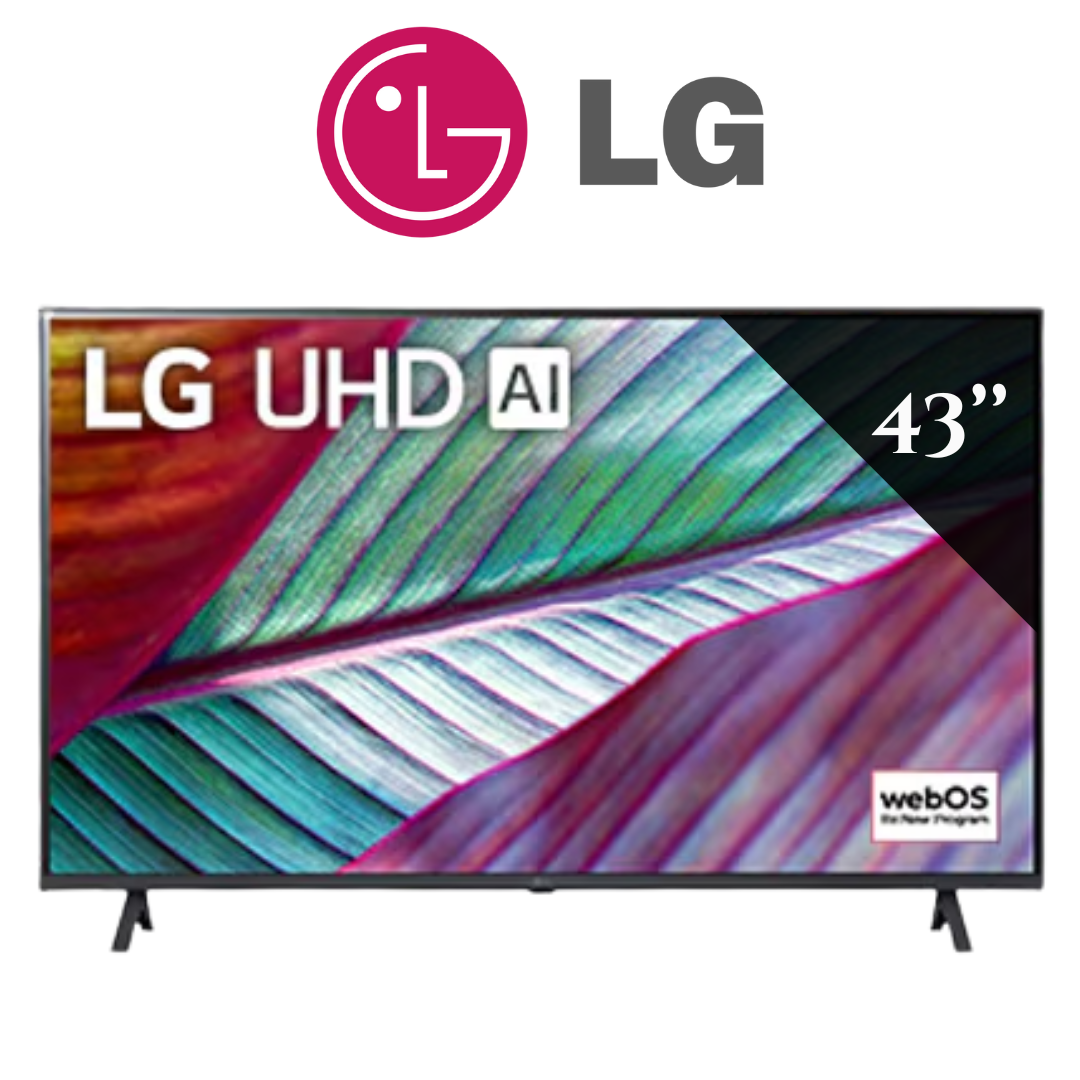 Pantalla LG AI UHD UR78 43 pulgadas 4K SMART TV ThinQ AI