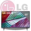 Pantalla LG AI UHD UR78 55 pulgadas 4K SMART TV ThinQ AI