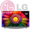 Pantalla LG AI UHD UR87 70 pulgadas 4K SMART TV ThinQ AI