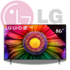 Pantalla LG AI UHD UR87 86 pulgadas 4K SMART TV ThinQ AI