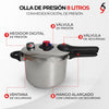 Olla de presión acero inox 8L Tijera