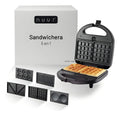 Sanwichera Nuur, 5 moldes diferentes para coccion