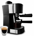 Cafetera Espresso Capuccino Bogner, para 4 tazas, acero inoxidable