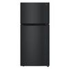 Refrigerador LG Top Freezer 20 pies cúbicos Negro Essence Smart Inverter