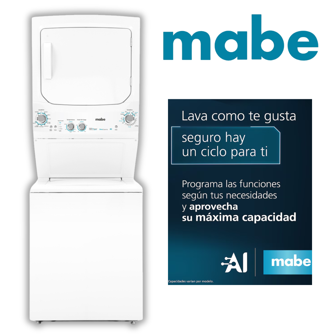 CENTRO DE LAVADO 24KG BLANCO MABE