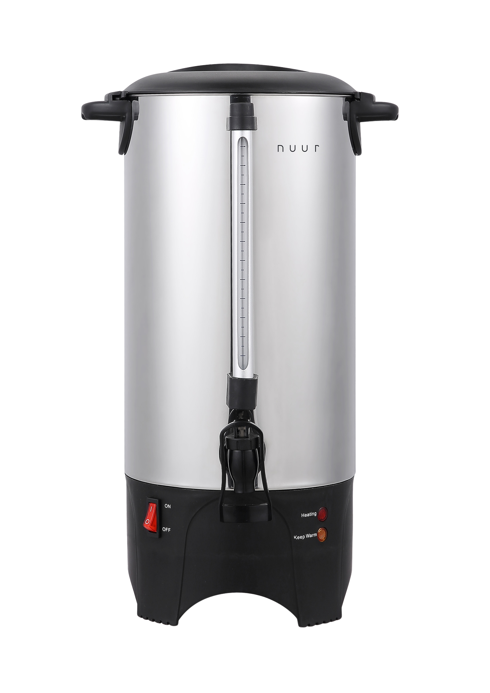 Cafetera de Urna Nuur 50 Tazas, 1 Dispensador, 7.4L, Acero inoxidable