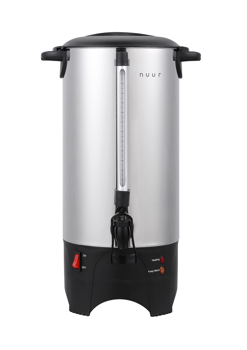 Cafetera de Urna Nuur 50 Tazas, 1 Dispensador, 7.4L, Acero inoxidable