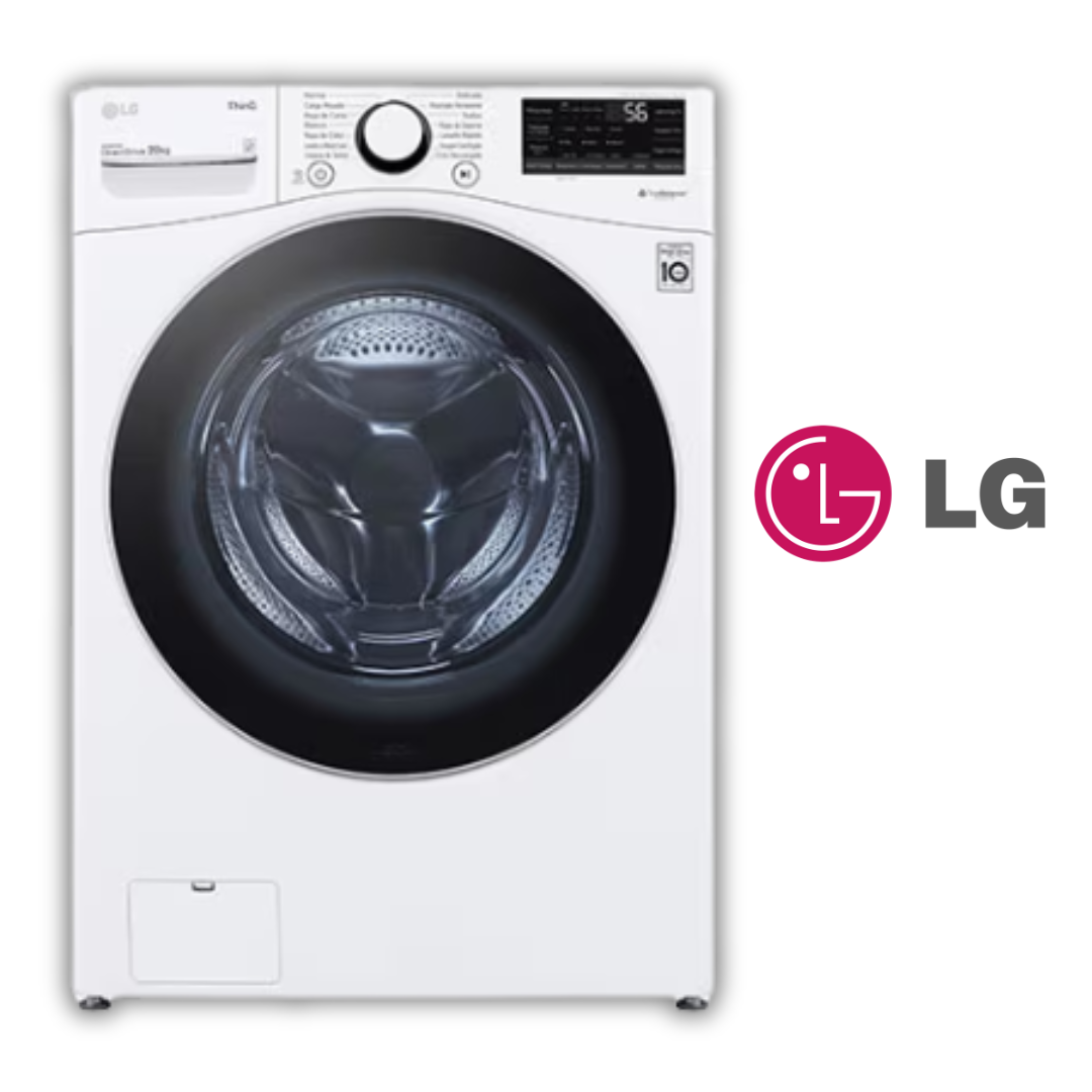 Lavadora LG Carga Frontal AI DD™ 20kg