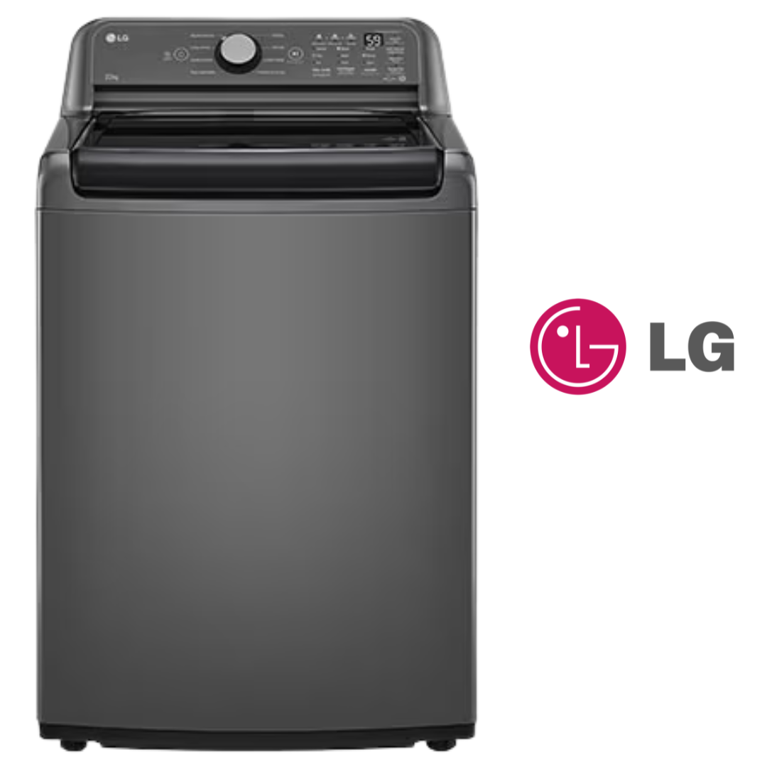 Lavadora 22kg automática LG Carga Superior