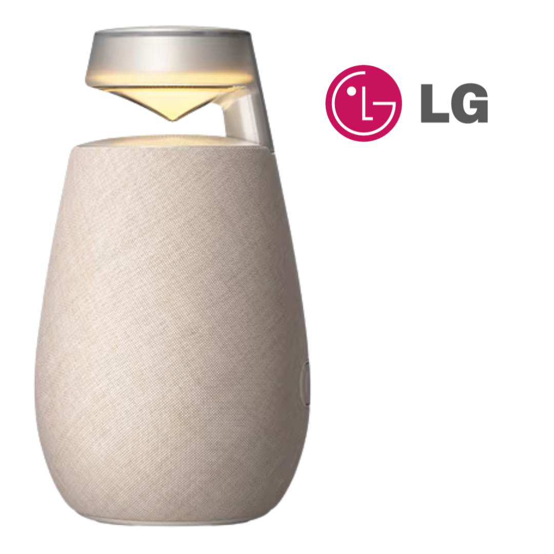 LG XBOOM 360 XO2TBE bocina bluetooth con sonido omnidireccional 360° , beige