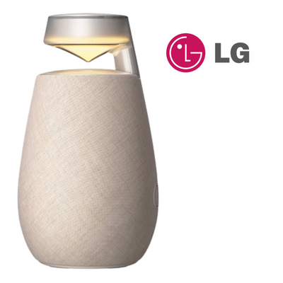 LG XBOOM 360 XO2TBE bocina bluetooth con sonido omnidireccional 360° , beige