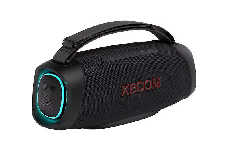 Bocina Bluetooth portátil LG XBOOM Go XG8T de grado militar y batería de 15 horas de duración