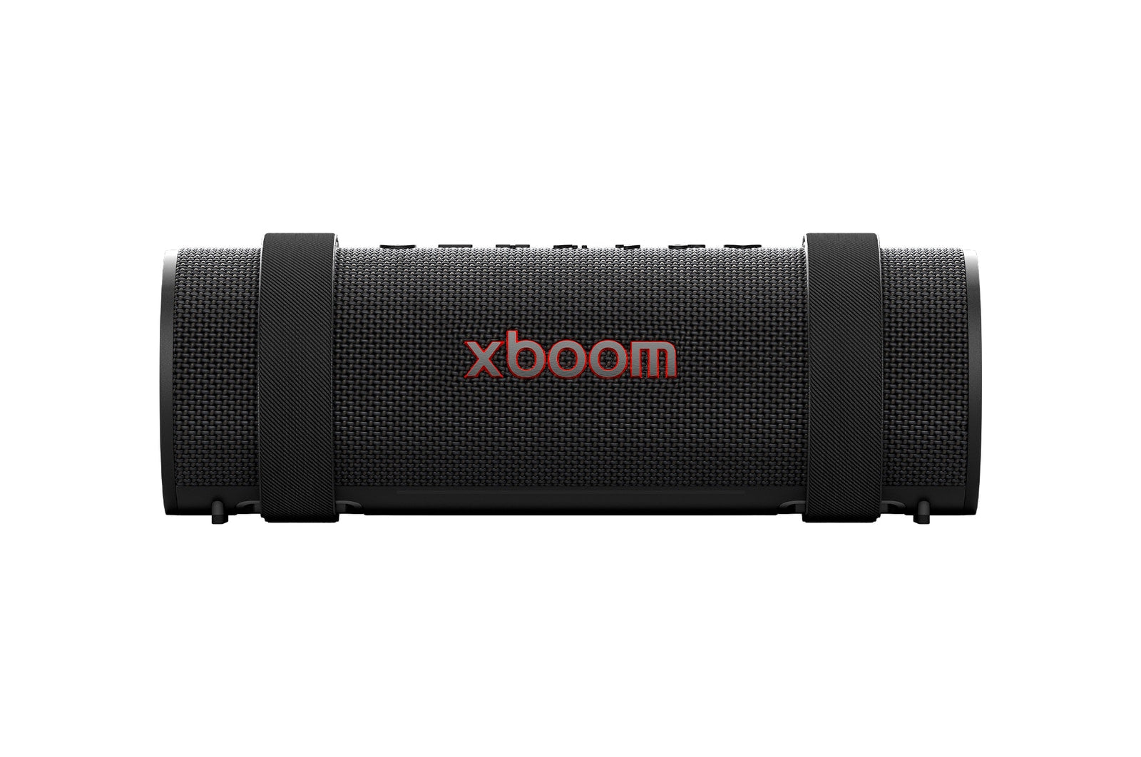 LG xboom Grab by will.i.am | Bocina Bluetooth portátil | 30W | 20 horas de duración | IP67 | Resistencia militar | Negro