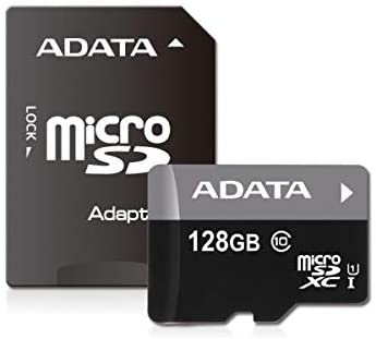 Memoria Micro SD 128 GB con adaptador Clase 10 Adata