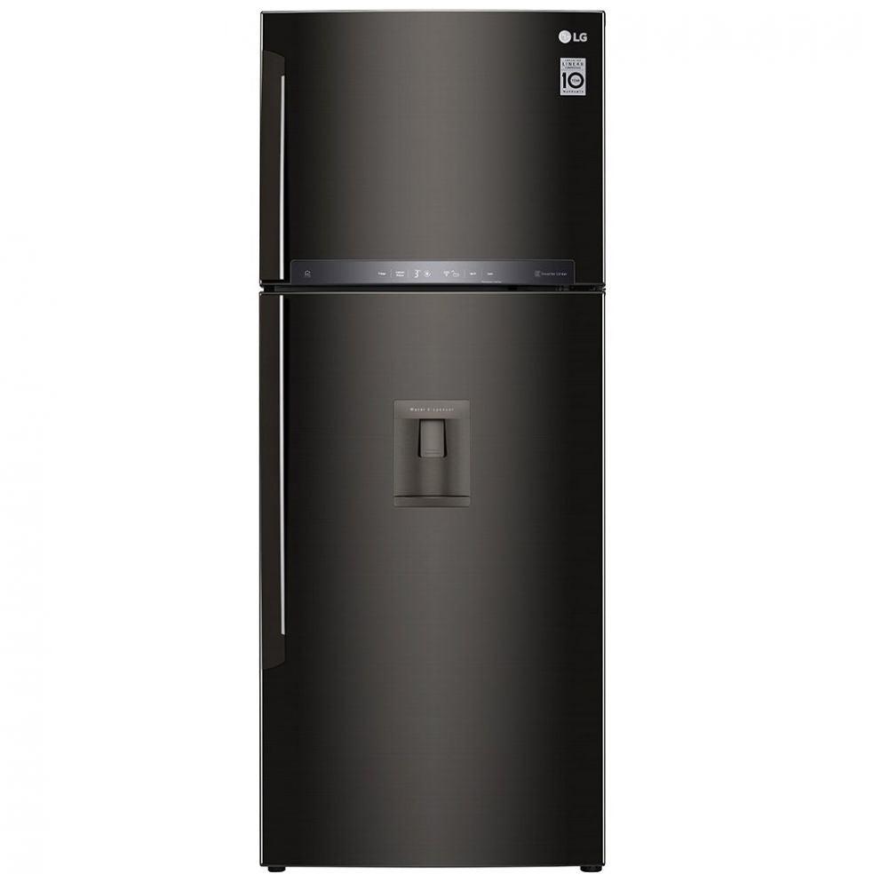 Refrigerador LG Top Mount Linear Inverter con Smart ThinQ Wifi 16 Pies Negro  Lt44Agd