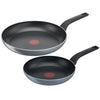 Juego Sartenes 24 y 30 Cm Cook And Clean Gris T-Fal B5659082