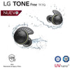 Audífonos LG Tone Free Fit Tf7 Inalámbricos Deportivos Resistentes al Agua Ip67, Anc Negro